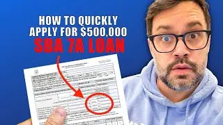 How To Quickly Apply for $500,000 SBA 7A Loan