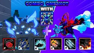 KITSUNE Combo One Shot With All Melee | Blox Fruits update 20