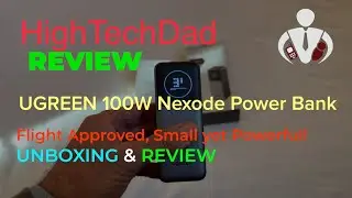 High-Power, Travel-Ready: UGREEN Nexode 100W Power Bank First Look, Unboxing & Initial Thoughts