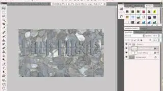 Photoshop Tutorial - Reflection Logo