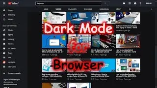 How to enable / activate / turn or switch ON - Dark mode in Firefox, Chrome & other Browser