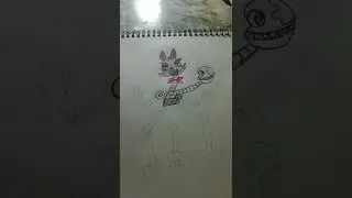 как нарисовать Мангл Фнаф Mangle FNAF. как нарисовать👀😅🙃