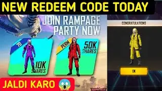 Free Fire Redeem Code Today 3 July | Free Fire New Redeem Code | FF Redeem Code Today | 3 July