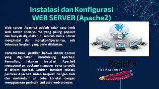 Instalasi dan Konvigurasi Web Server (Apache2)