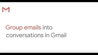 Group emails into conversations in Gmail