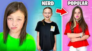 IF My FRIENDS Were Nerds vs Popular! FUNNY Prank Situations!