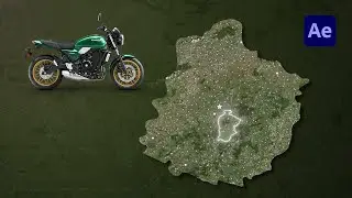 Animate a Motorcycle Route in Adobe After Effects (Part 2/2)