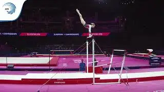 Ganna METELITSA (BLR) - 2018 Artistic Gymnastics Europeans, junior qualification bars