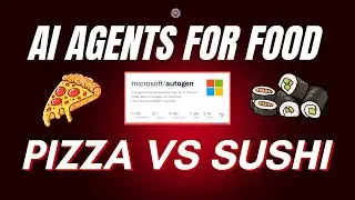 Autogen AI Agents: AI Debates – Pizza vs. Sushi