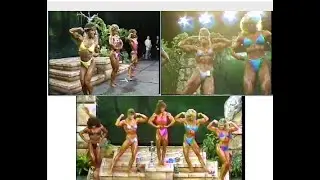 Female Bodybuilding 1986 NPC Women's National Heavyweight Posing Posedown