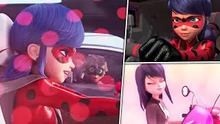 All Car Scenes of Miraculous Ladybug and Cat Noir