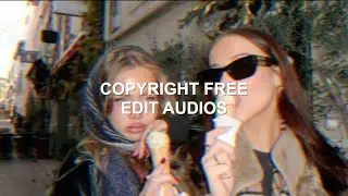 copyright free edit audios you need