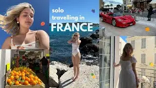 solo travel diaries 💌 days alone in the south of france