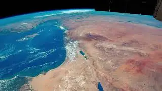 ISS Timelapse - From Gulf of Guinea to Caspian Sea (07 Agosto 2019)