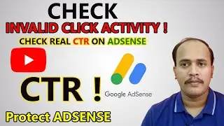 How to check invalid click activity on your channel | Invalid click kaise check kare | Check CTR