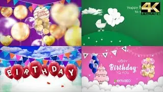 Happy Birthday Opener (Best After Effects Projects)