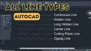 How to Create Professional Drawings: Hidden Lines, Center Lines, & Dotted Lines in AutoCAD