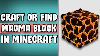 How to Craft Magma block in Minecraft | How to Make Magma block in Minecraft