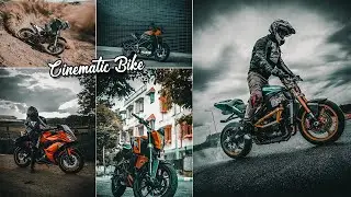 Professional Cinematic Bike Photography Photo Edit | Camera Raw Color Grading Tutorial