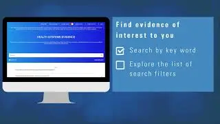 How to register for a free account on Health Systems Evidence