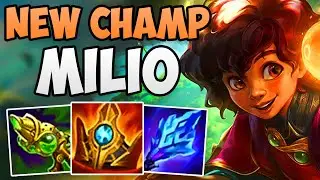 CHALLENGER DOMINATES WITH NEW SUPPORT MILIO! | CHALLENGER MILIO SUPPORT GAMEPLAY | Patch 13.6 S13