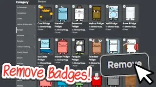 How to Delete Multiple Roblox Badges! (2024)