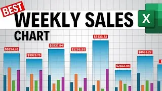 The BEST Way to Create a Weekly Sales Chart in Excel!