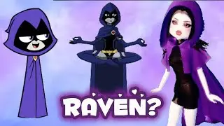 How to dress up as *RAVEN* from TEEN TITANS GO! in *DRESS to IMPRESS*