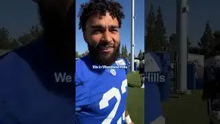 The Woodland Hills era begins! 🐏 #rams #shorts #nfl