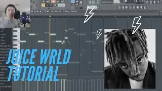 Juice Wrld Type Beat Tutorial *For Beginners* | FL Studio | FREE STOCK PLUGINS ONLY