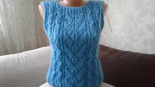 Свитер Геометрия. Часть 4. Кnit sweater.