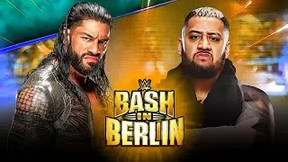 Roman Reigns vs Solo Sikoa Full Match WWE Bash In Berlin 2024 Highlights