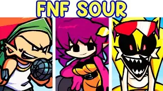 Friday Night Funkin: FNF Sour Full Week (Soda Pop Pico, Sonic, PhantomArcade, Darnell...) FNF Mod