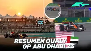 ¿PENALIZACIONES? NORRIS TIRA la POLE, CHECO FRUSTRADO por LIMITES–RESUMEN QUALY GP ABU DHABI F1 2023