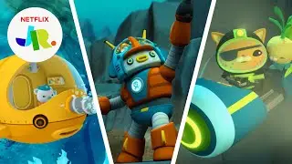 BEST Gup Transformations, Missions & Adventures ⚙️ Octonauts | Netflix Jr