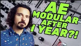 AE Modular Synth: Thoughts after 1 Year (VLOG) #TTNM