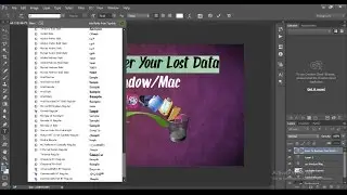 How to download and add font in Photoshop CS6/CC/CS5 2017