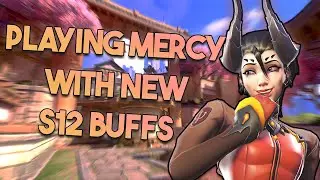 new mercy buffs and gamemode/map ! | road to top 500 mercy w/ commentary