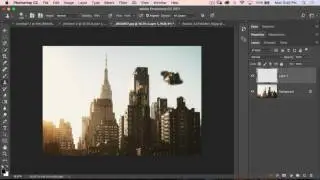 60 Second Photoshop Tip - Sample All Layers with Clone Stamp (Episode 35)