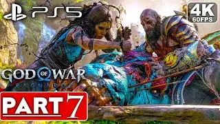 GOD OF WAR RAGNAROK Gameplay Walkthrough Part 7 FULL GAME [4K 60FPS PS5] - No Commentary