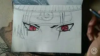 Draw Itachi Uchiha From Naruto.......5 hours in 5:09 minutes