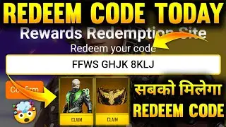 Free Fire Redeem Code Today 12 June 2022 | New Redeem Code Free Fire | Free Fire Redeem Code