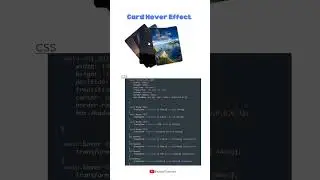 Create Creative Card Hover Effect | CSS Animation