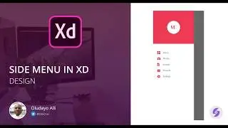 Design a mobile Side Menu Flyout in Adobe XD