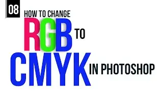 How to change RGB to CMYK mode in photoshop| photoshop tutorial  | Sphotoedit | Basic Photoshop