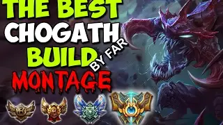 THE BEST CHOGATH BUILD MONTAGE SEASON 7 | Full Magic Penetration Chogath Build