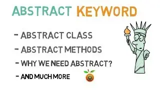 40 - Abstract keyword in Java | Abstract class and Methods in Java