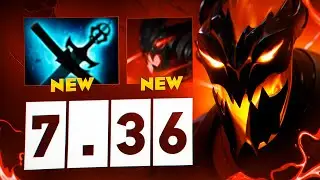 НОВЫЙ МАГИЧЕСКИЙ СФ ОТ ТОПСОНА🔥| Shadow Fiend 7.36