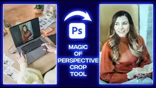 Magic of Perspective Crop Tool in Photoshop #shorts #photoshoptutorial #graphicdesign