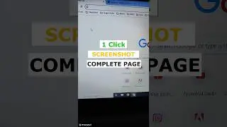 Try This Hack To Take A Complete Screenshot Of Any Website 🤯🔥